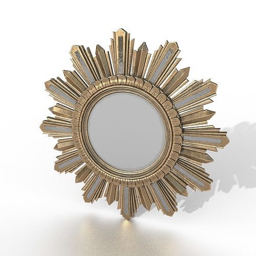 Sun Mirror  I PBR Model 3D model Low-poly 3D model