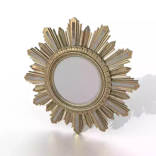Sun Mirror  I PBR Model 3D model