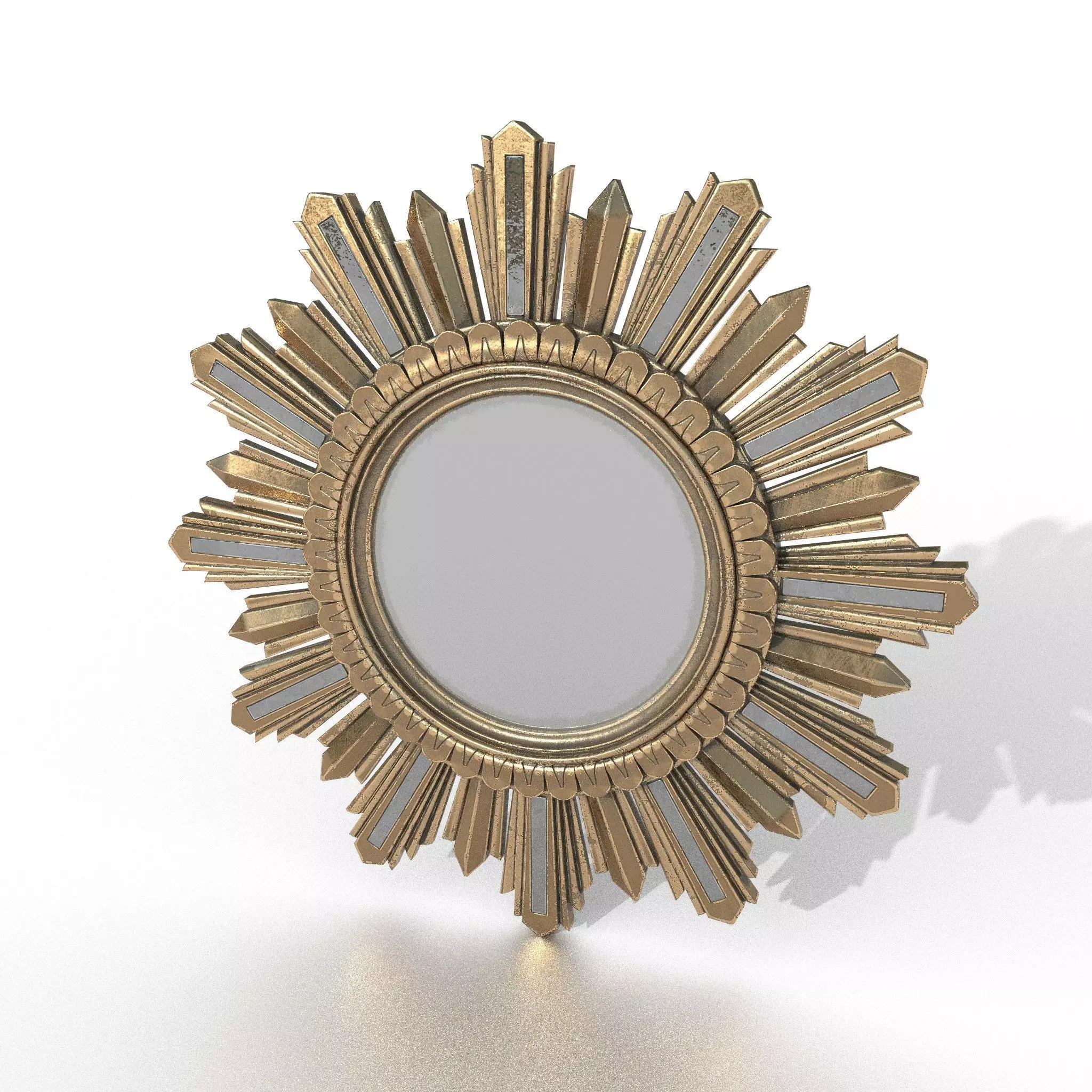 Sun Mirror  I PBR Model 3D model Low-poly 3D model_0