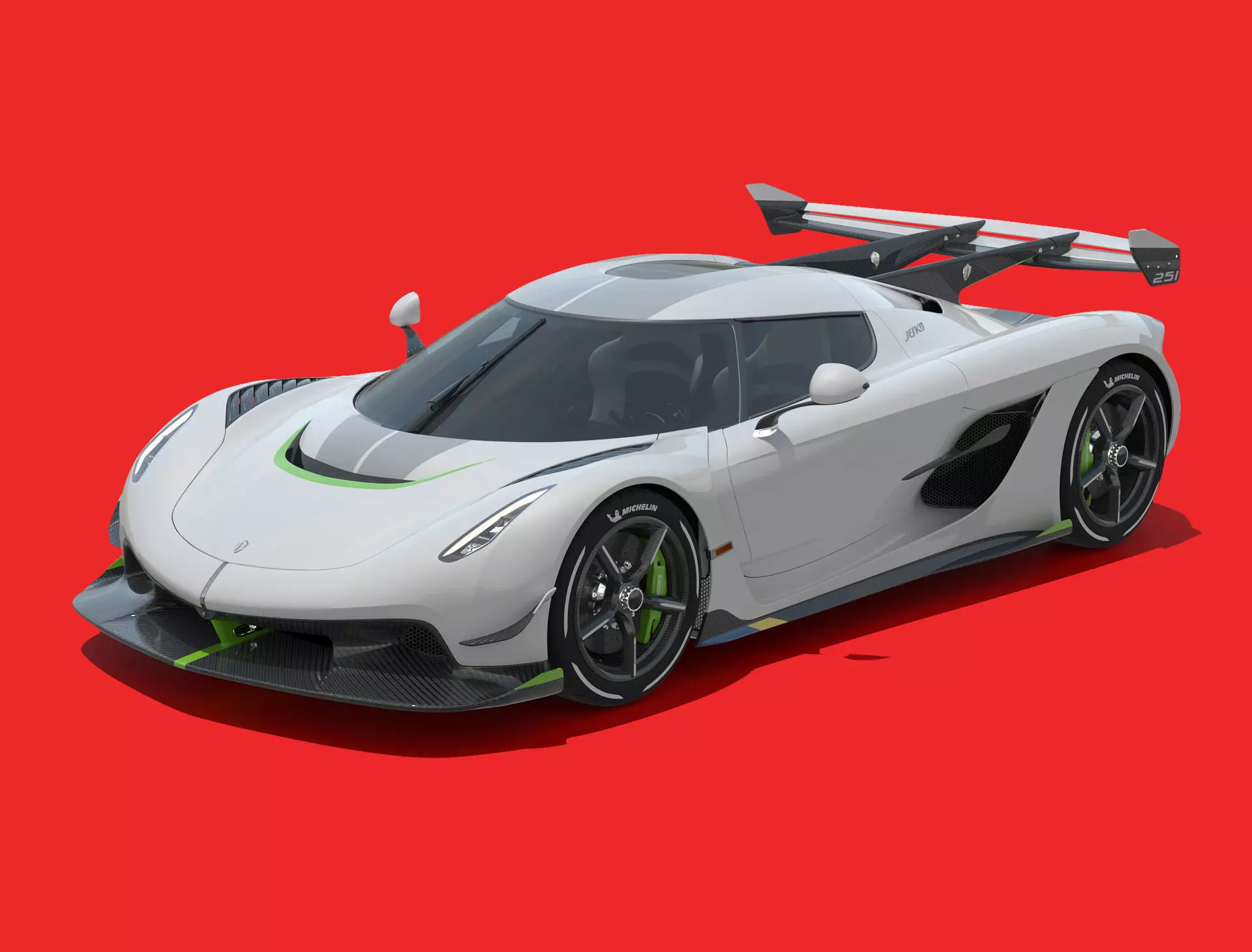 Koenigsegg Jesko 3D model_0