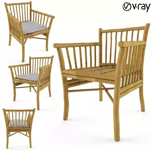 Tine K Home bamboo dining room chair railing