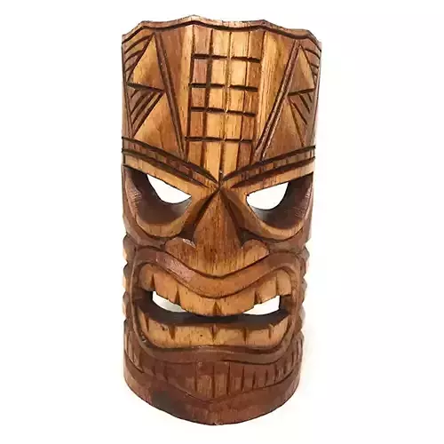 Wooden Mask  I PBR Model 3D model