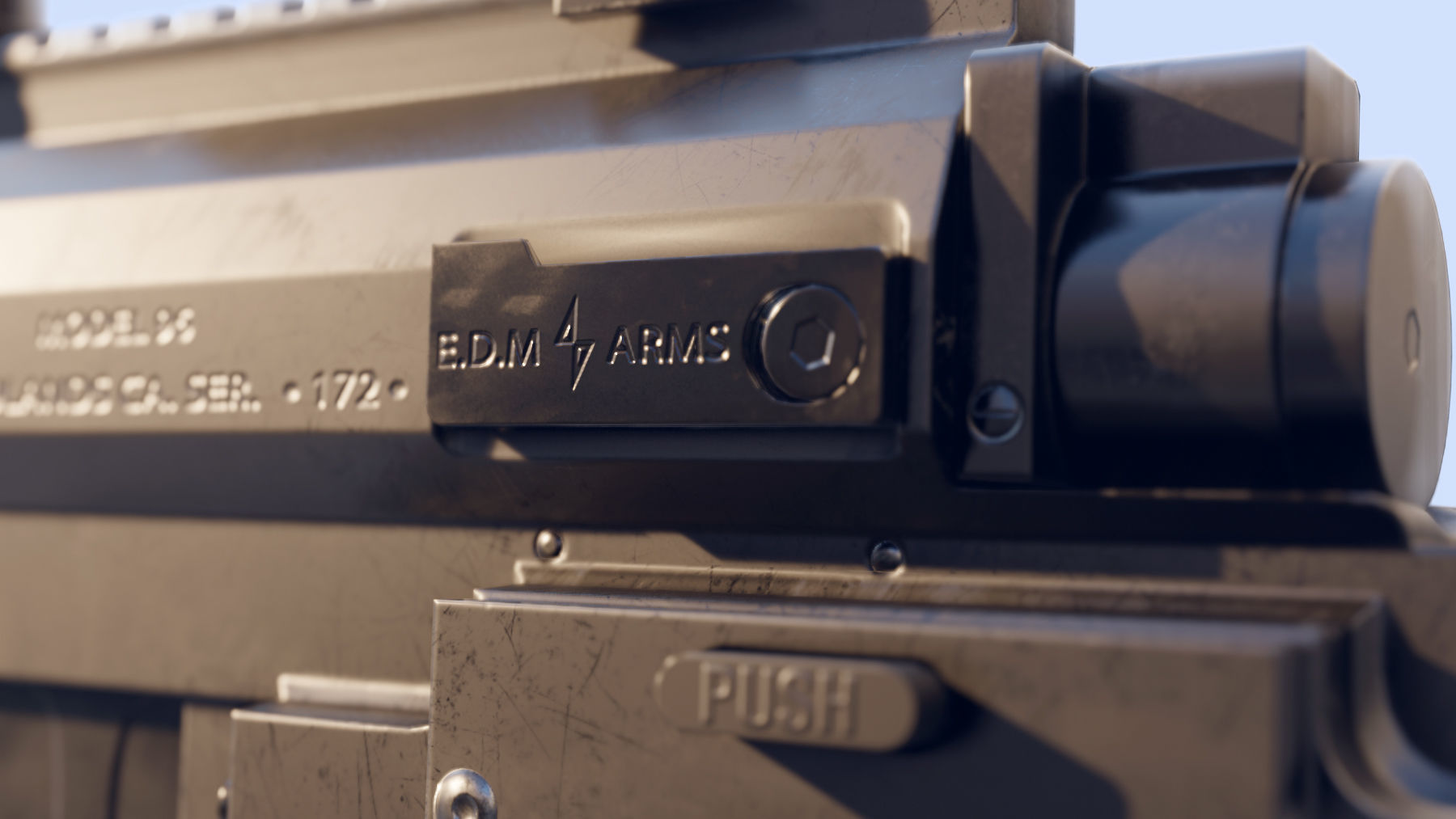 THOR M96 WindRunner low polygon model Low-poly 3D model_2