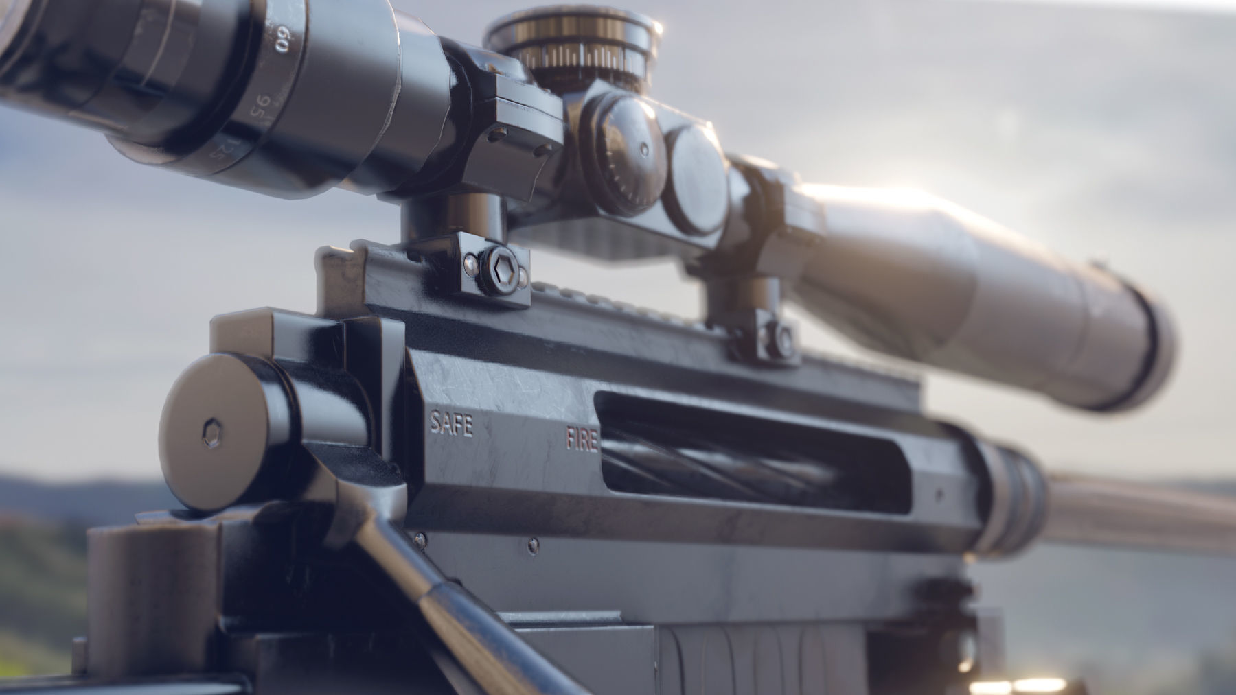 THOR M96 WindRunner low polygon model Low-poly 3D model_10