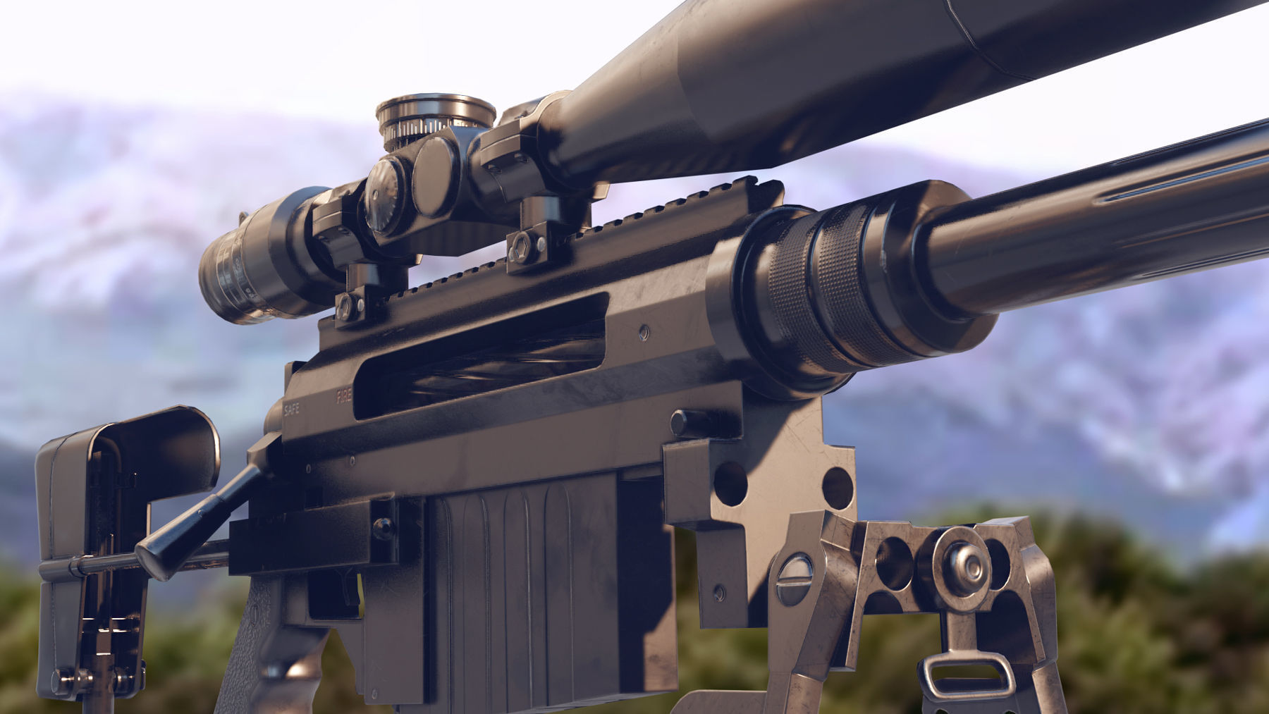 THOR M96 WindRunner low polygon model Low-poly 3D model_9