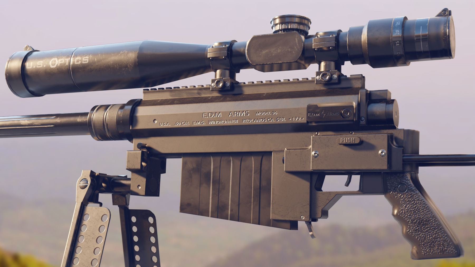 THOR M96 WindRunner low polygon model Low-poly 3D model_11