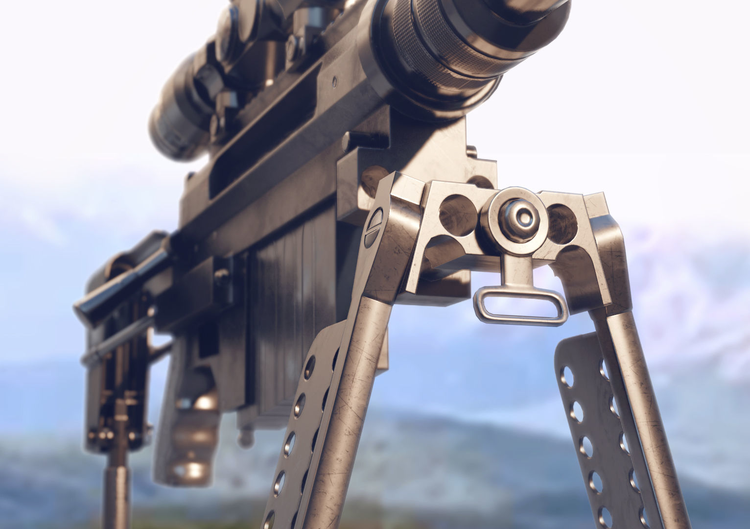 THOR M96 WindRunner low polygon model Low-poly 3D model_6