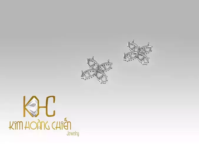 Rings-CC14 with diamond -1 Files 3D print model 3D print model