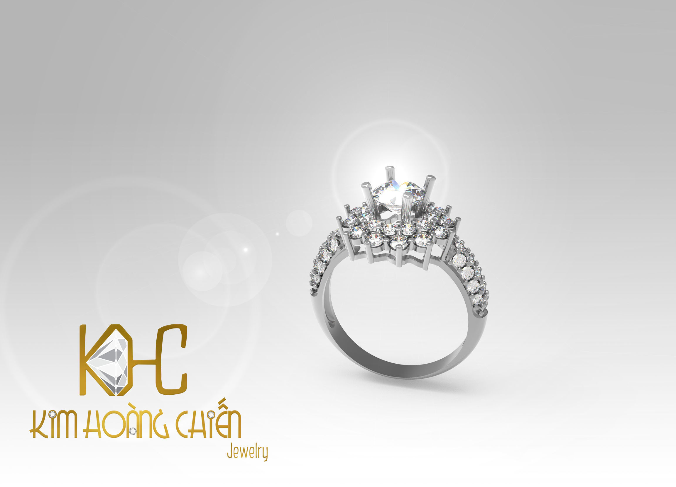 Rings-CC18-with diamond -1 Files 3D print model 3D print model 3D print model_6