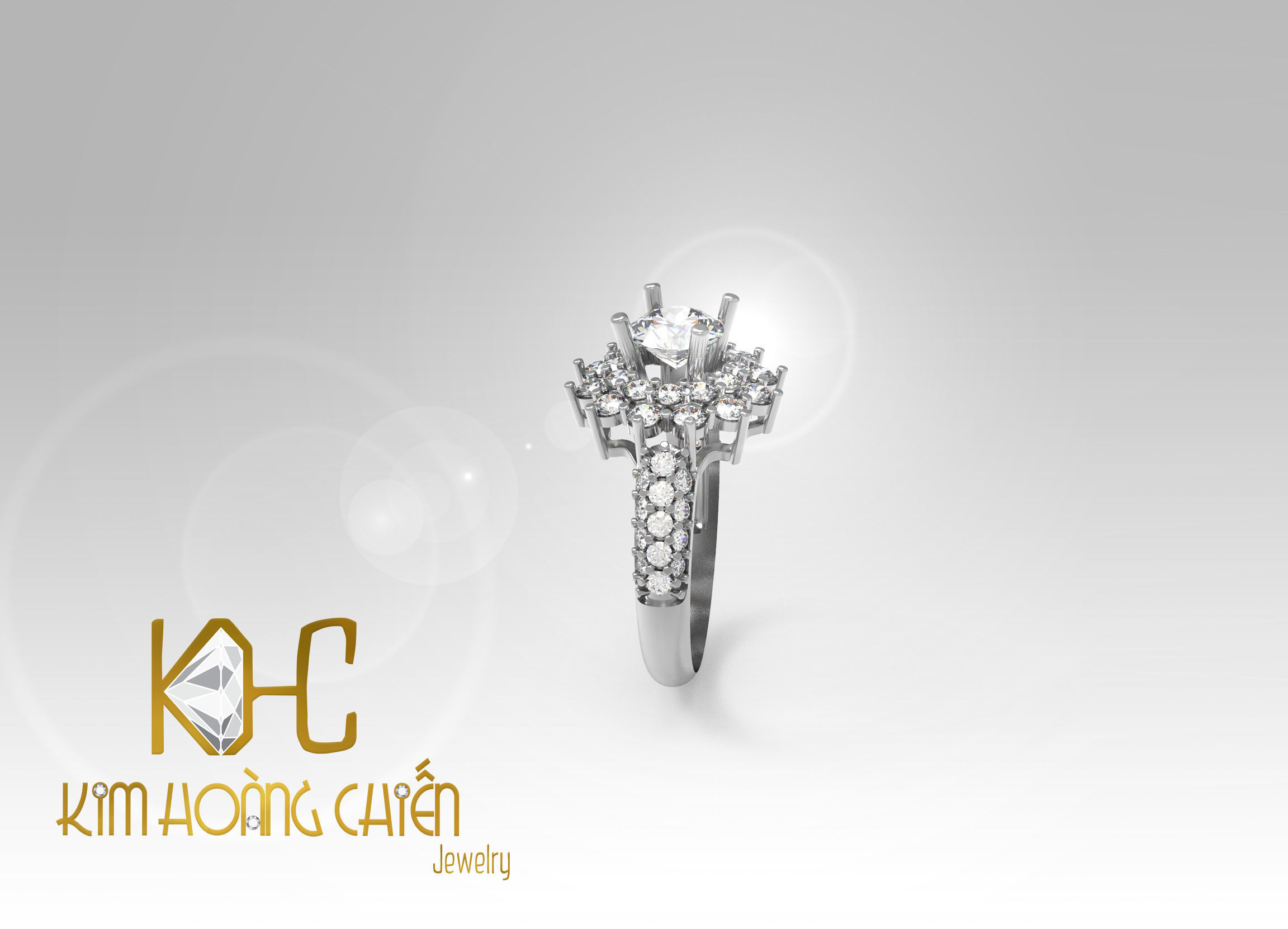 Rings-CC18-with diamond -1 Files 3D print model 3D print model 3D print model_8
