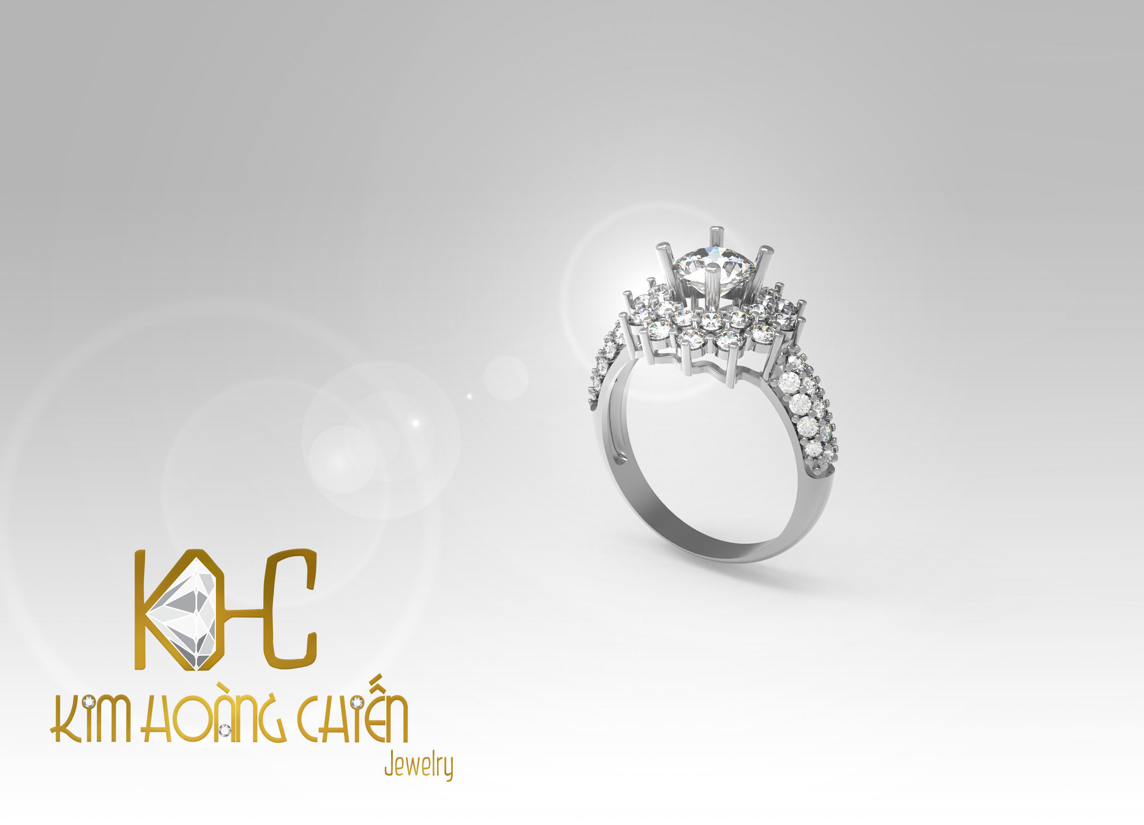 Rings-CC18-with diamond -1 Files 3D print model 3D print model 3D print model_2