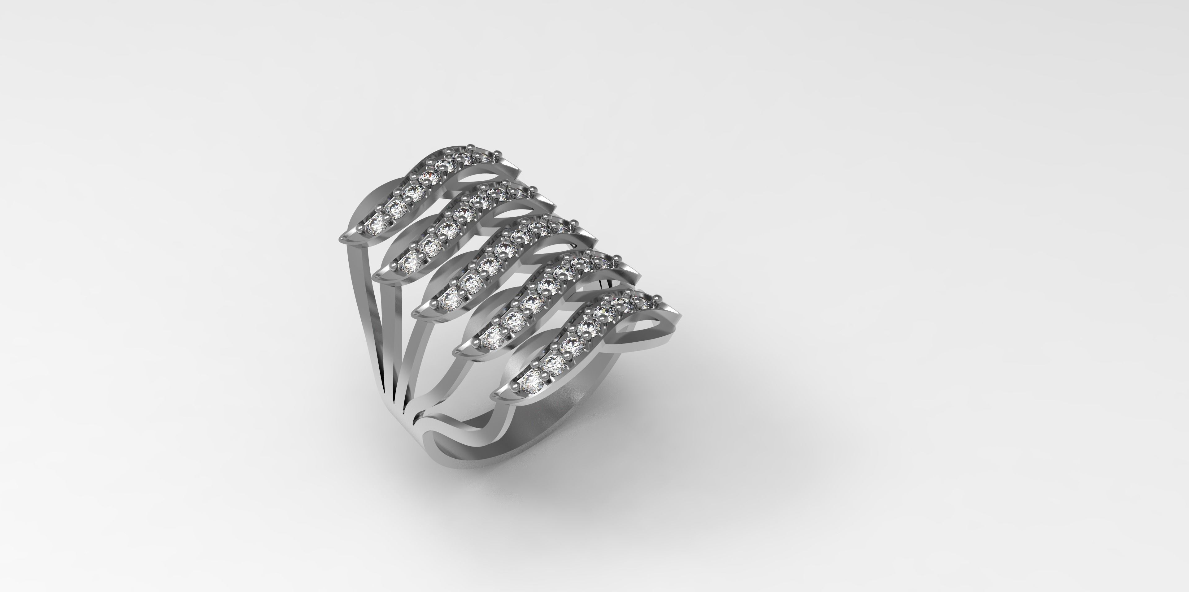 Rings-CC22-with diamond -1 Files 3D print model 3D print model_6