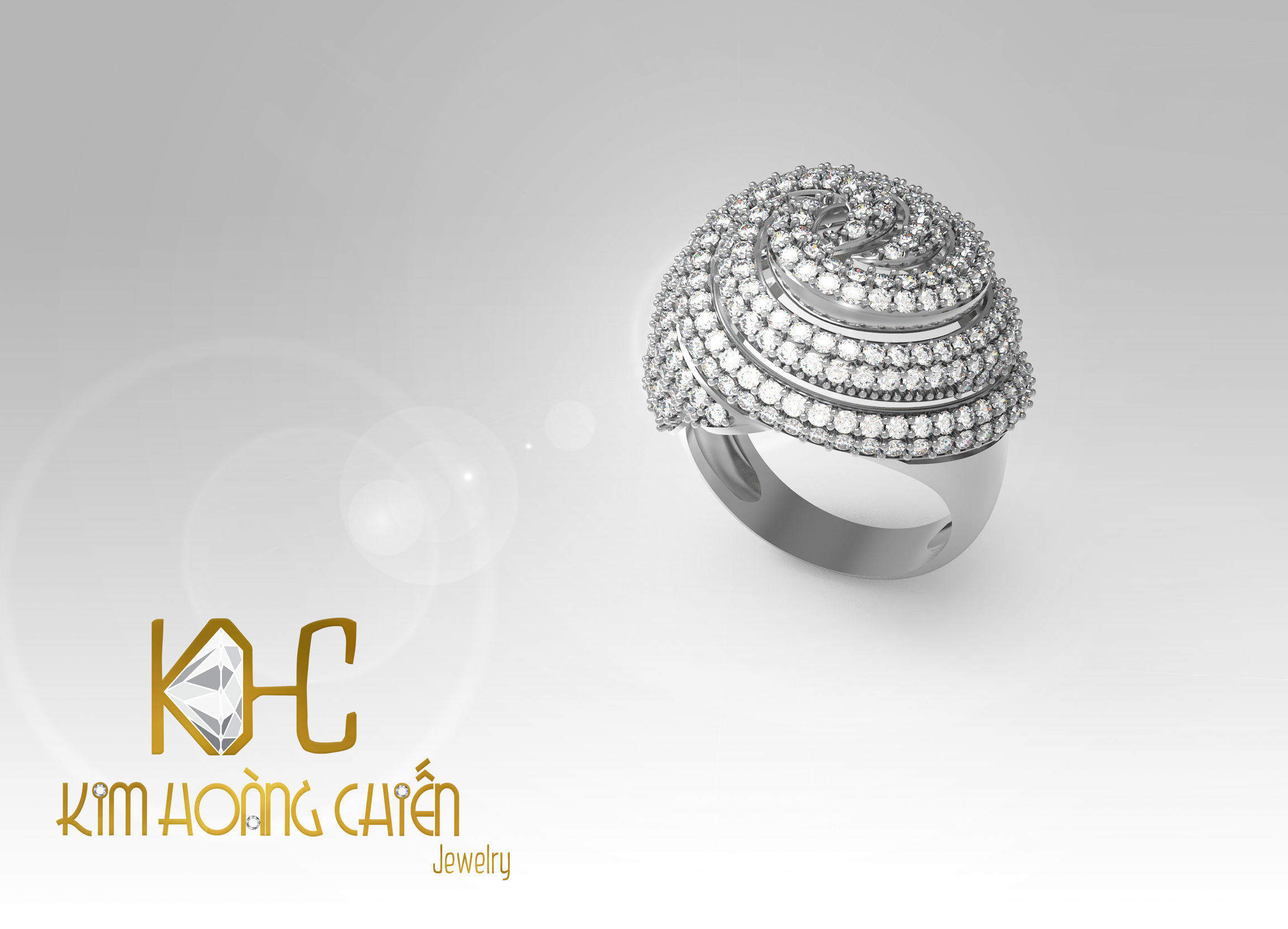 Rings-CC23-with diamond -1 Files 3D print model 3D print model_6