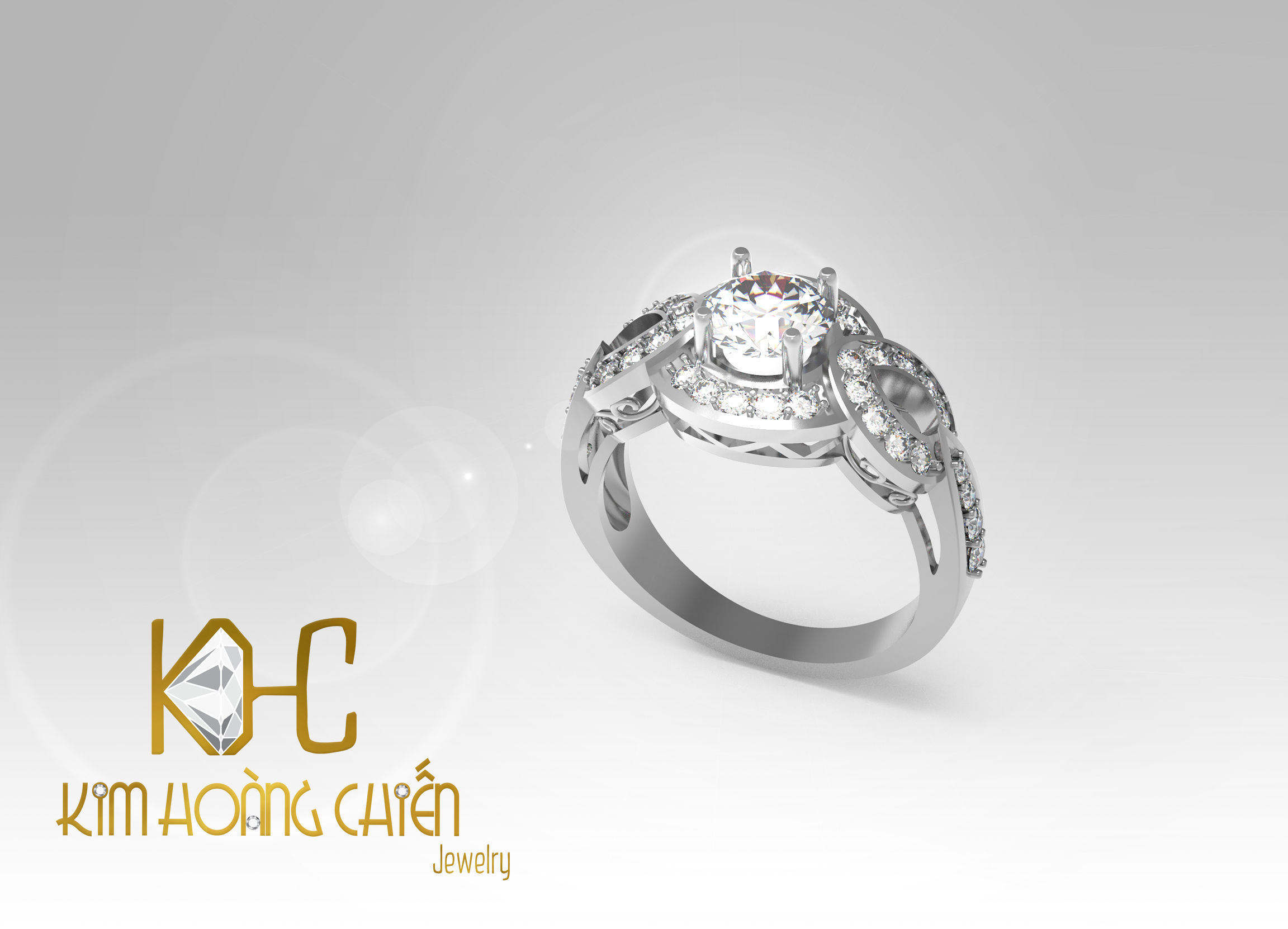 Rings-CC29-with diamond -1 Files 3D print model 3D print model_6