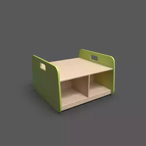 BigBacUp With Tray Green