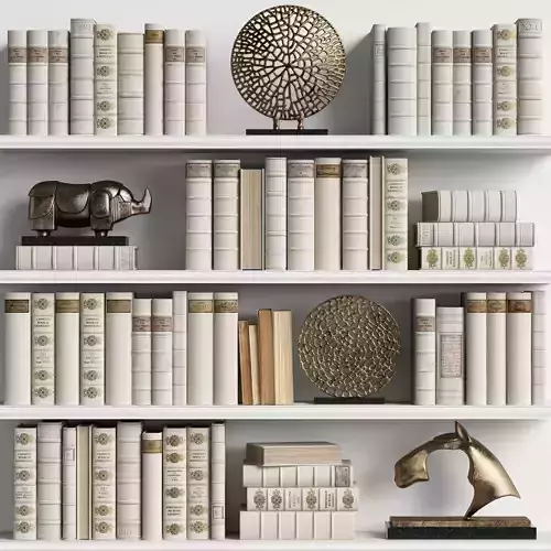 Classic Books 07 3D model