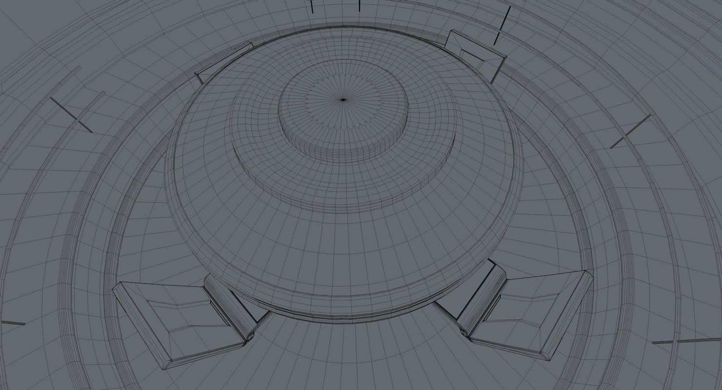 Sci Fi Room 3D model_8