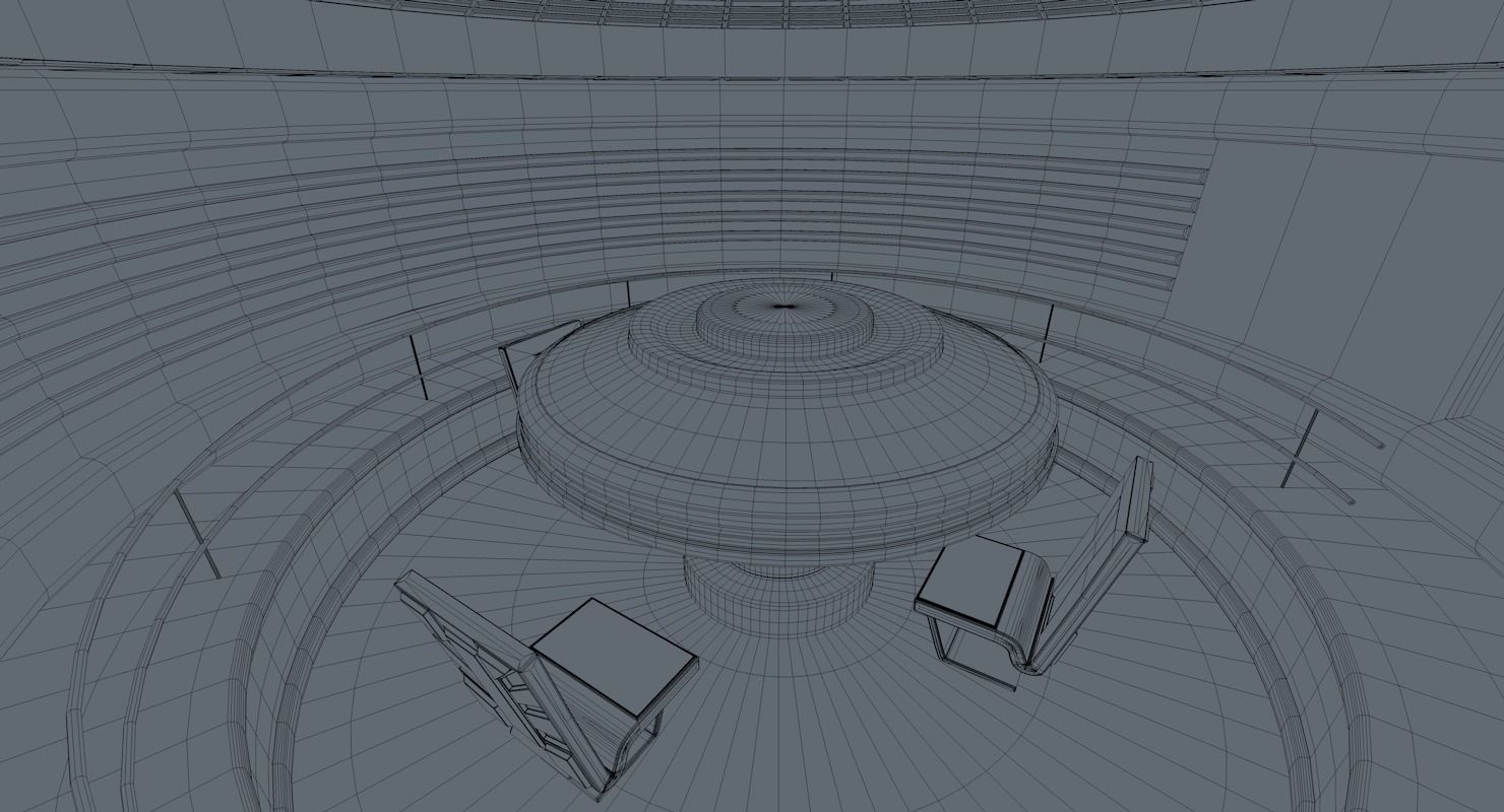 Sci Fi Room 3D model_9