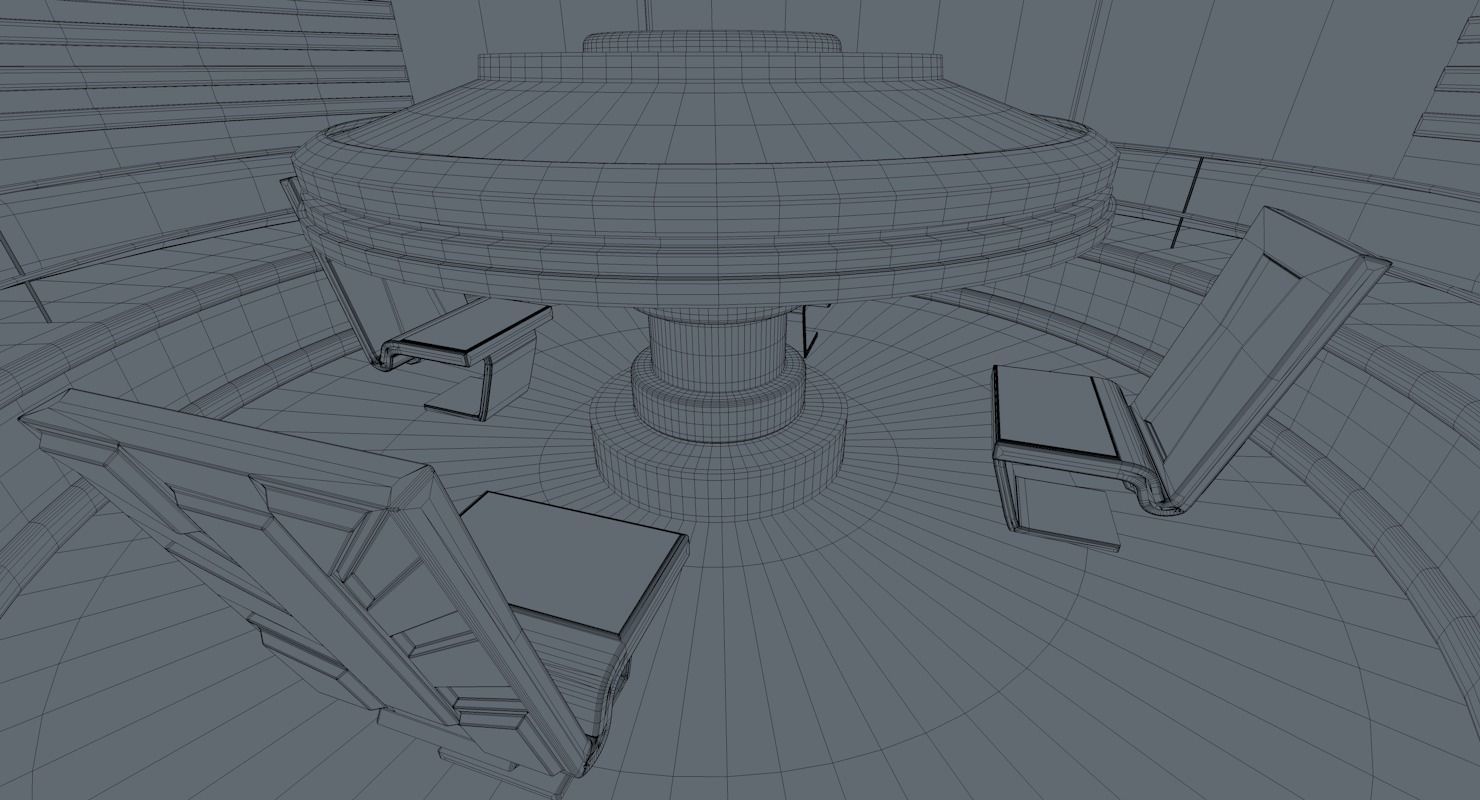 Sci Fi Room 3D model_10