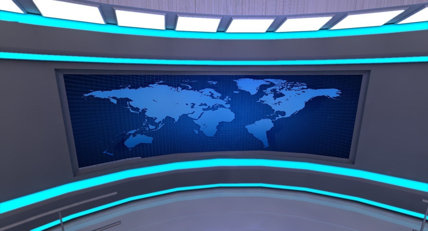 Sci Fi Room 3D model_4