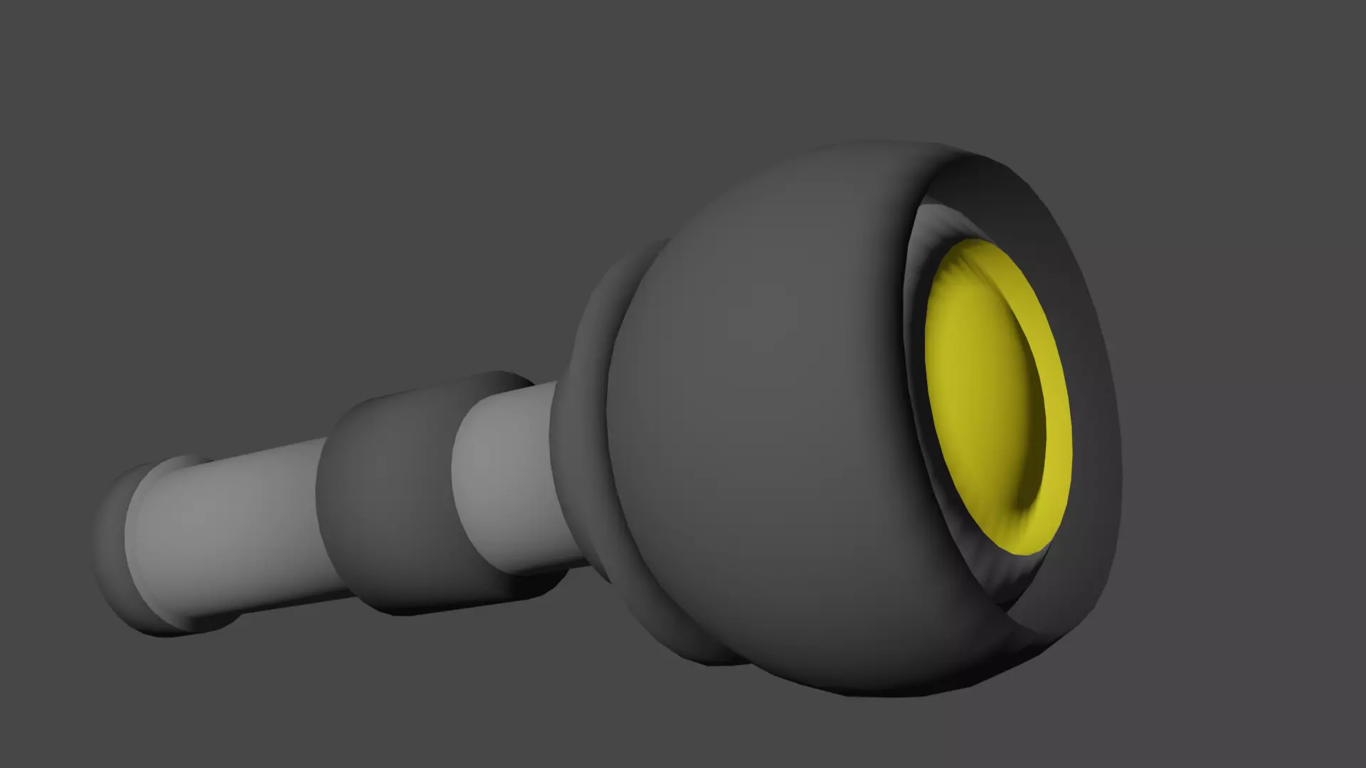 torch flashlight 3D model_0