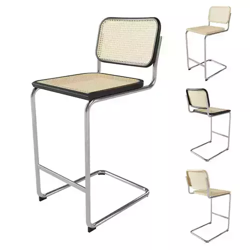 Knoll Cesca Stool Cane