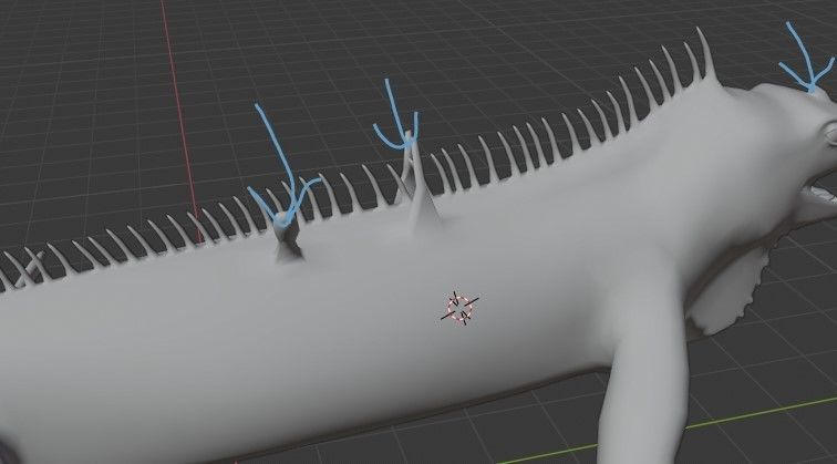 Rigged Iguana 3D model_2