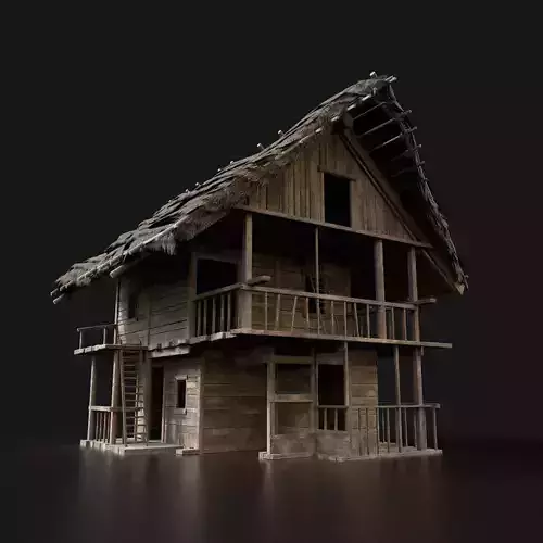 Free for awesome people Free low-poly 3D model