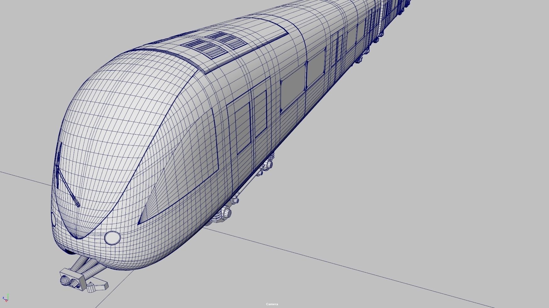 Dubai metro 3D model_11