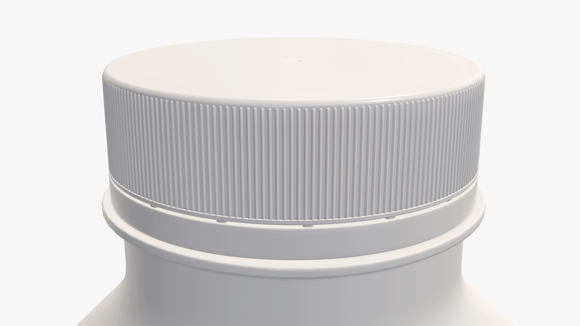 Yoghurt bottle unopened 5 3D model_3