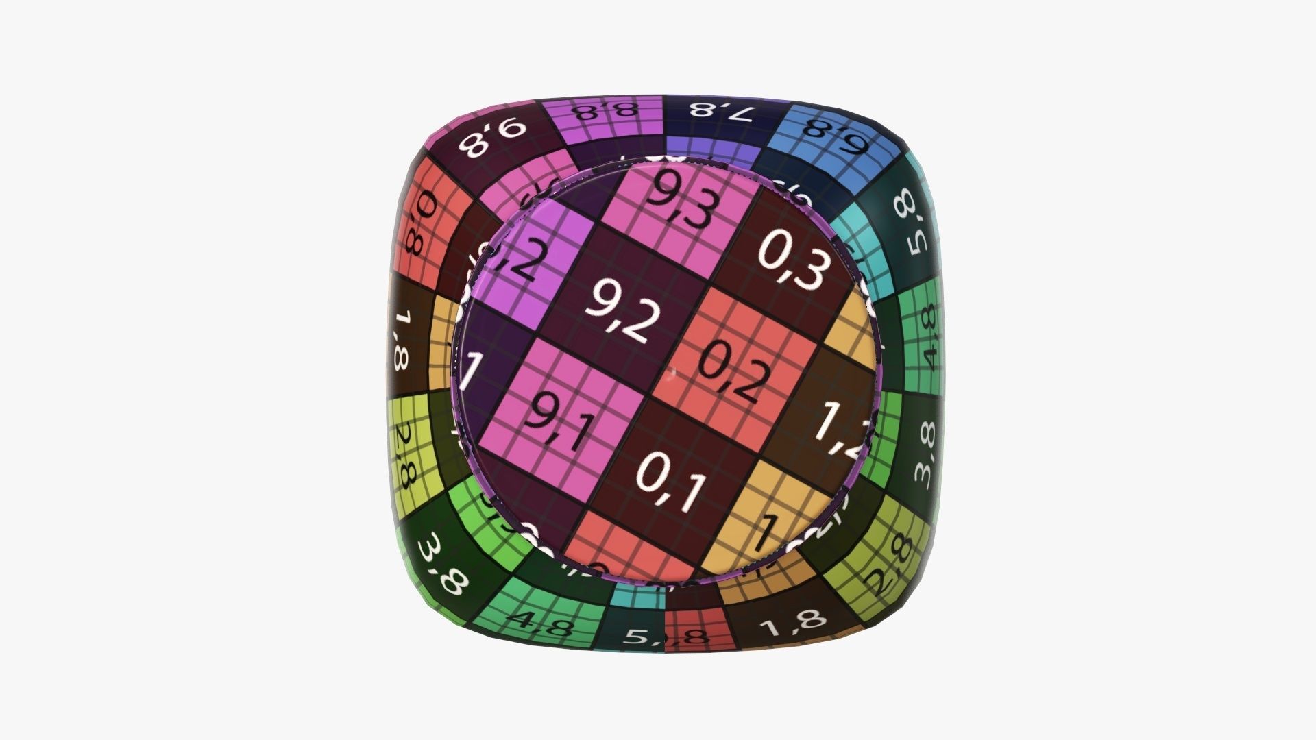 Yoghurt bottle unopened 6 3D model_12