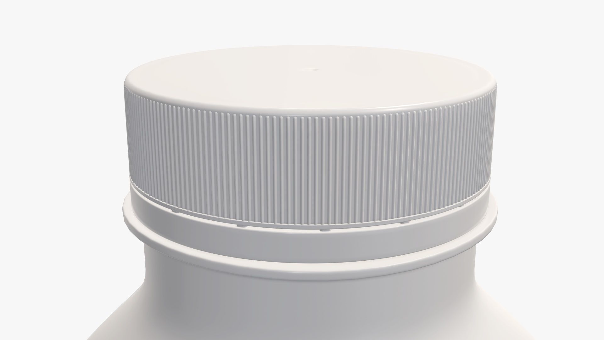 Yoghurt bottle unopened 6 3D model_3