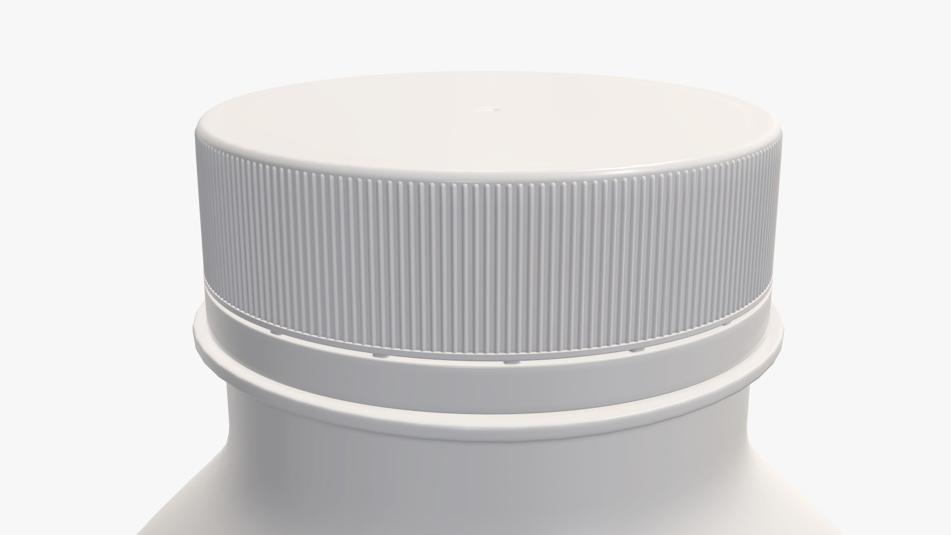 Yoghurt bottle unopened 7 3D model_3