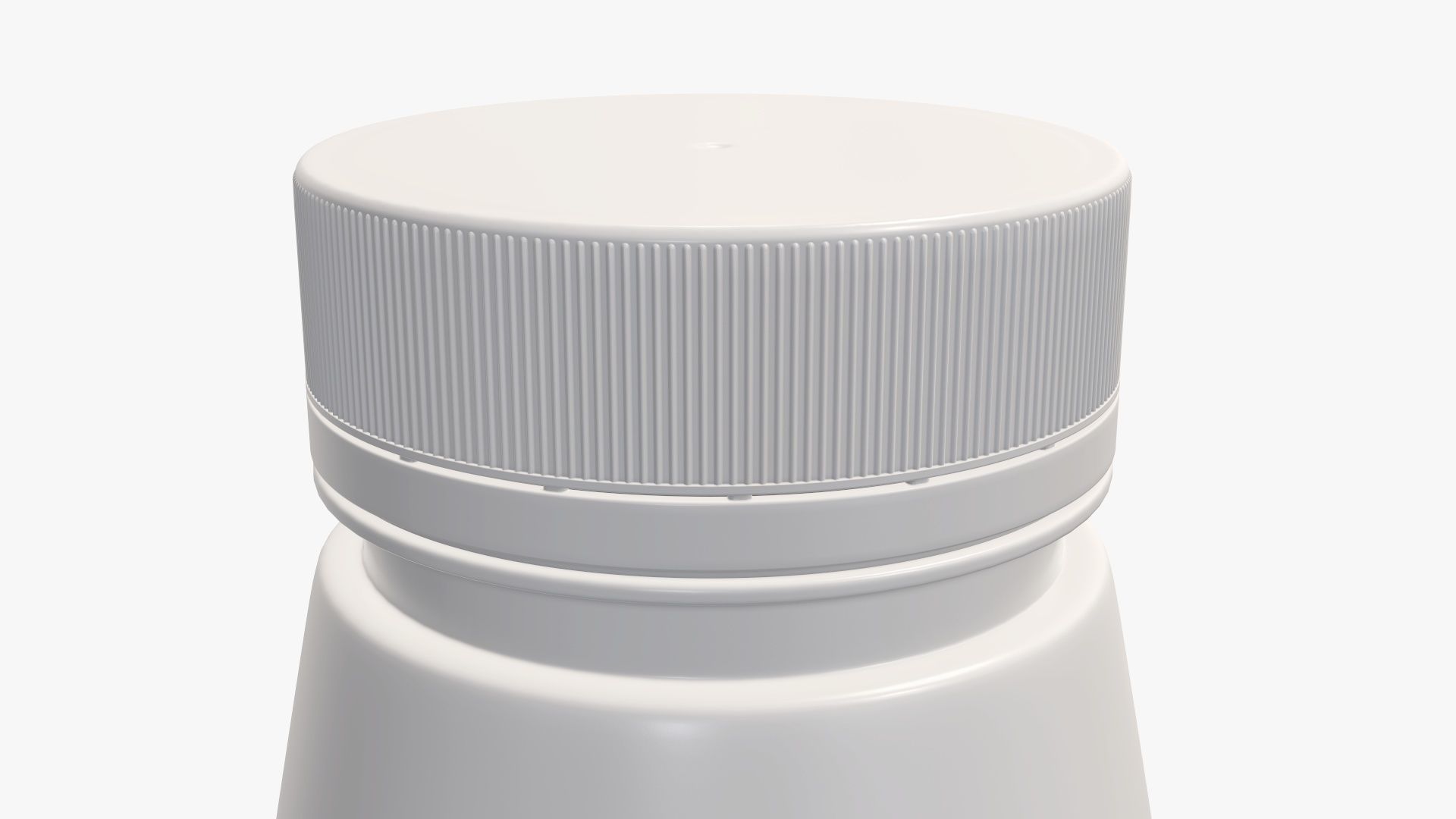 Yoghurt bottle unopened 8 3D model_3