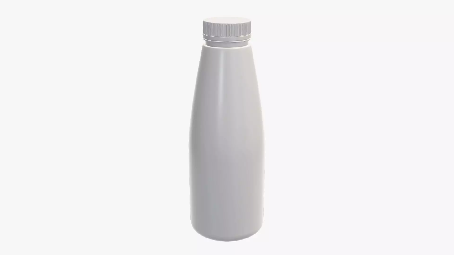 Yoghurt bottle unopened 8 3D model_0