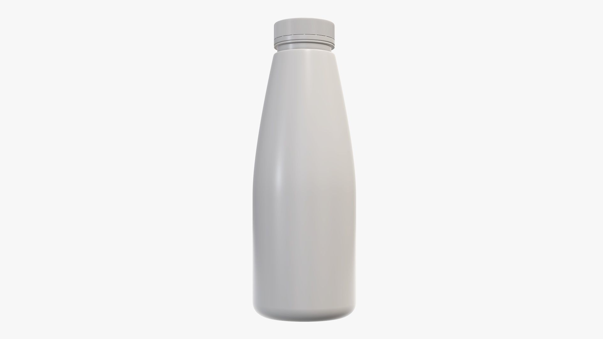 Yoghurt bottle unopened 8 3D model_1