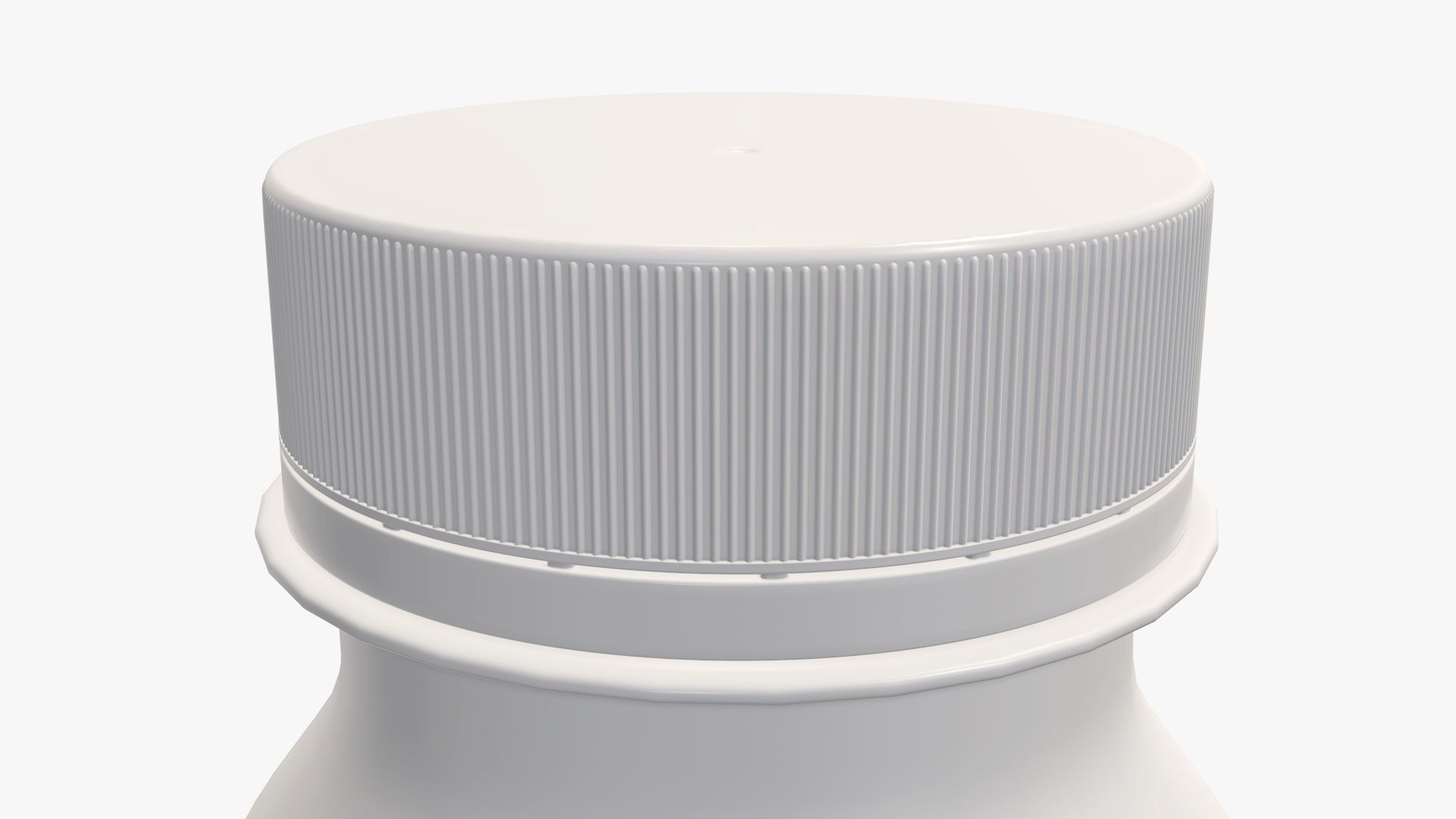 Yoghurt bottle unopened 9 3D model_3