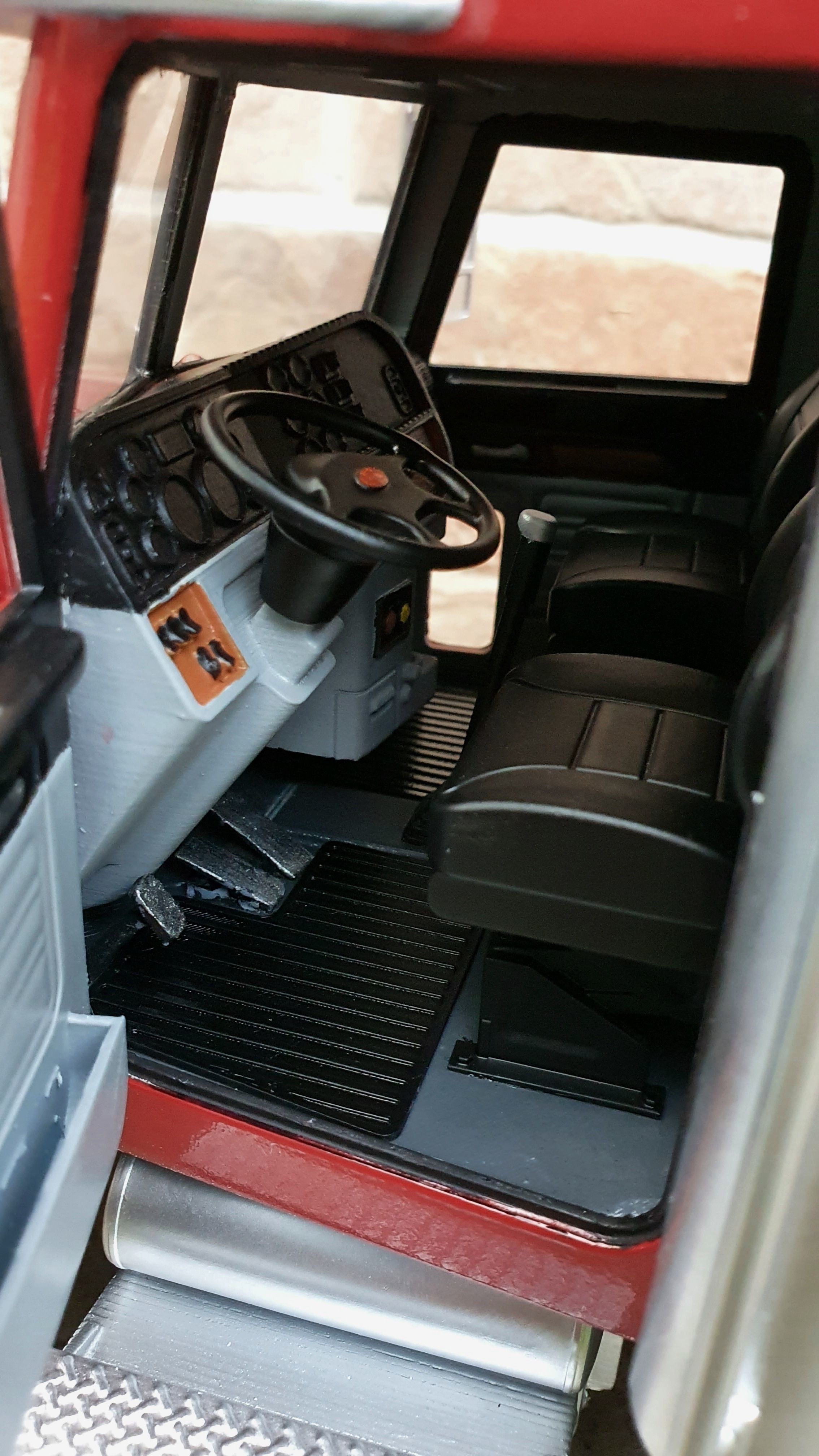 Peterbilt 389 - detailed scale model kit 3D print model_23