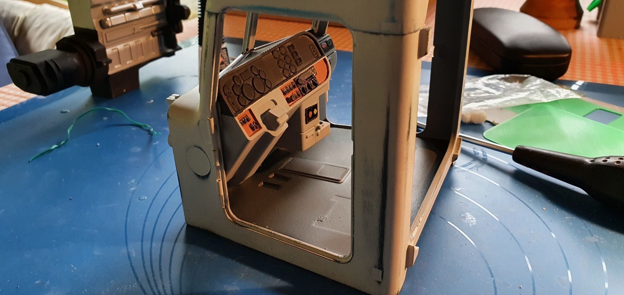 Peterbilt 389 - detailed scale model kit 3D print model_30