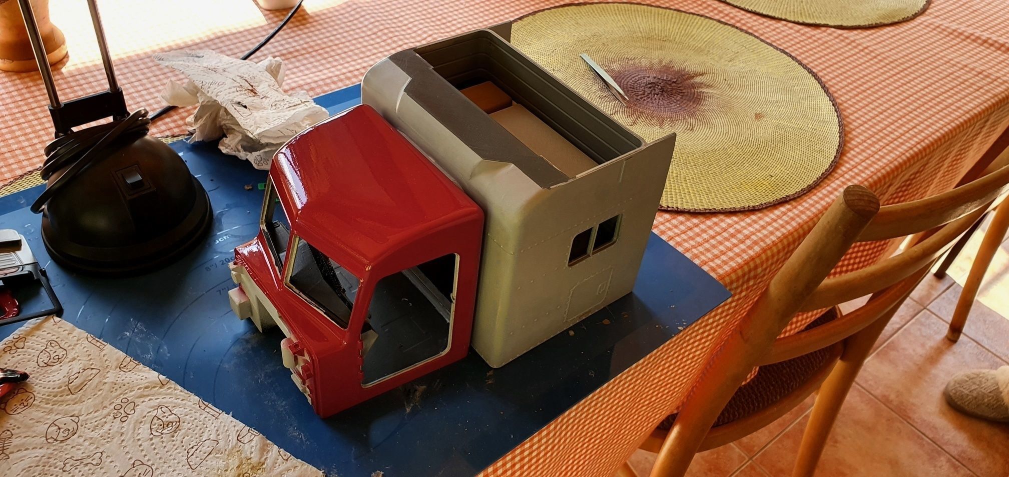 Peterbilt 389 - detailed scale model kit 3D print model_31