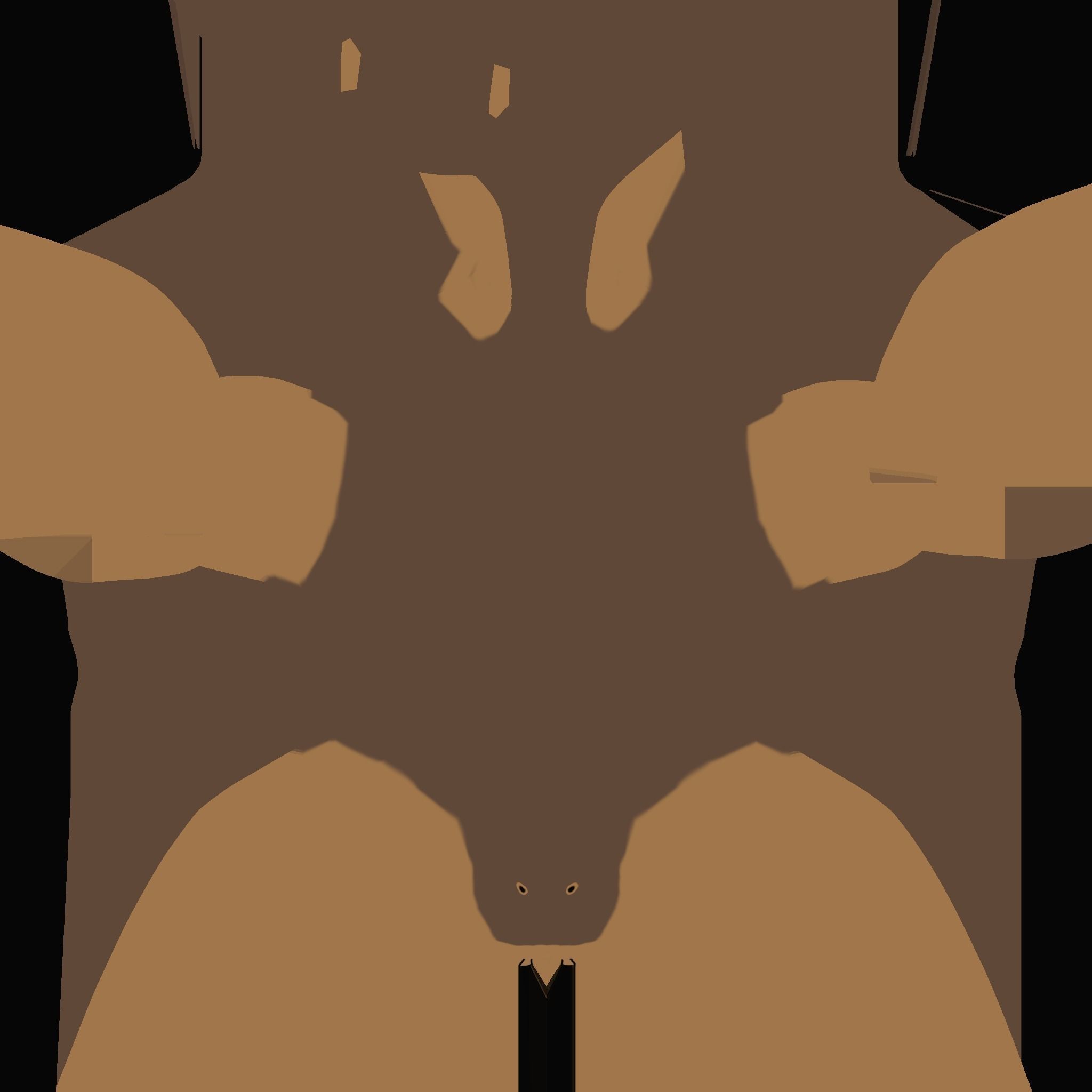 Antelope Low-poly 3D model_17