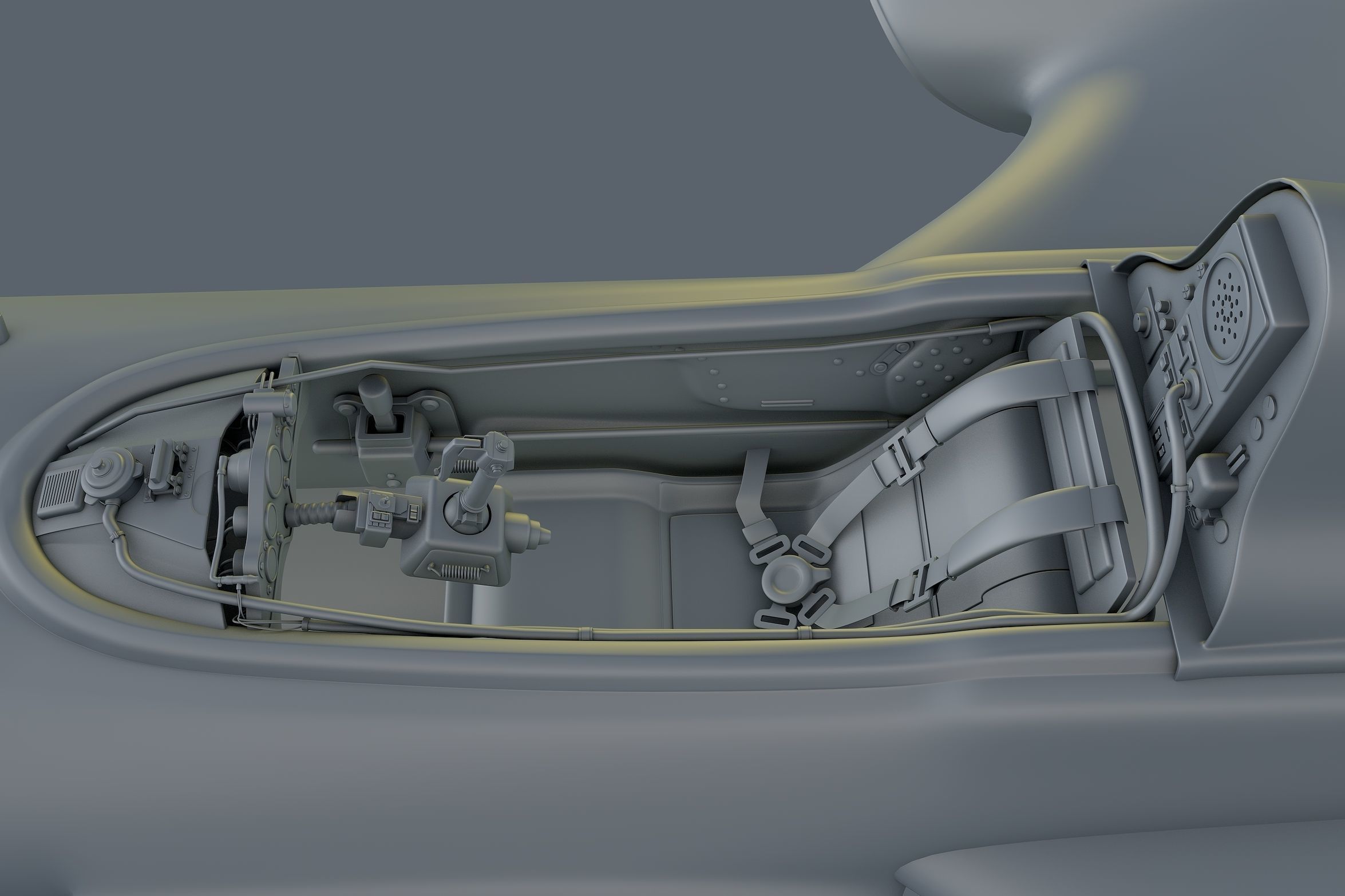 Shark Rider 3 with XPresso Wings 3D model_14