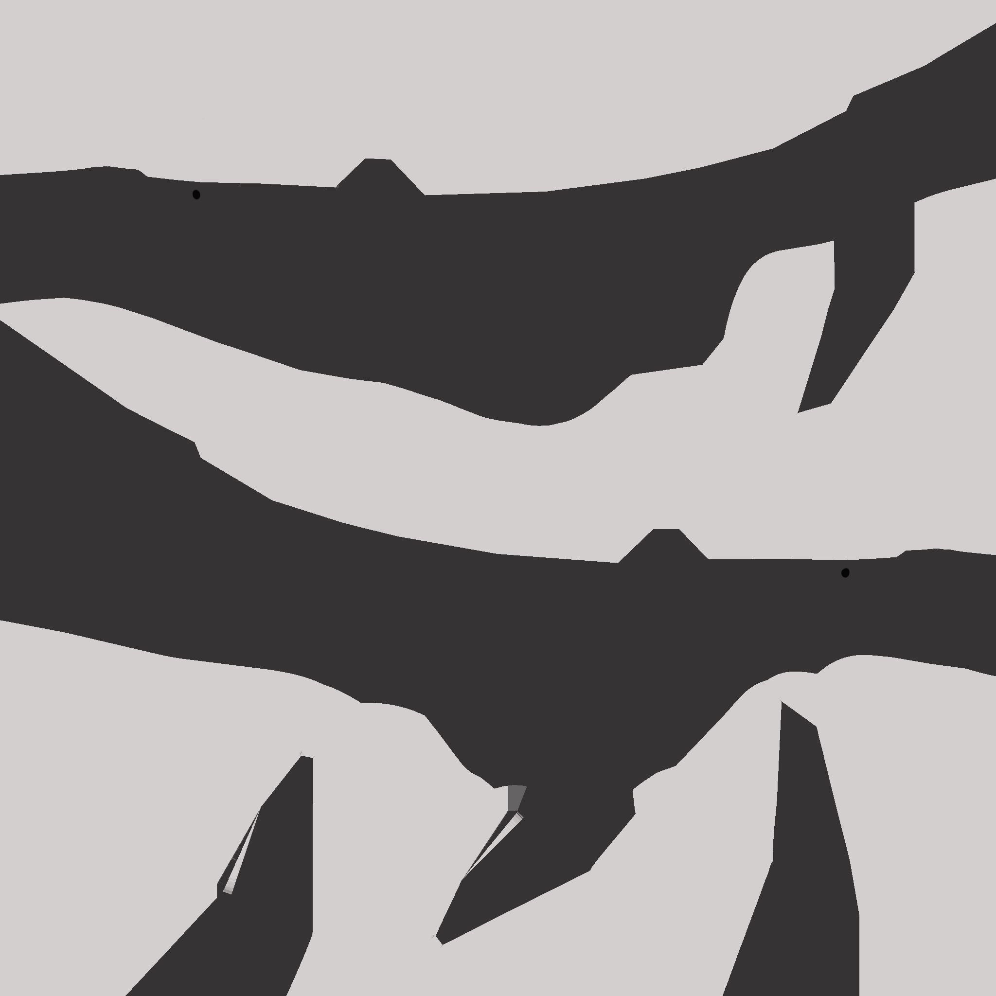 Dolphin Low poly Low-poly 3D model_12