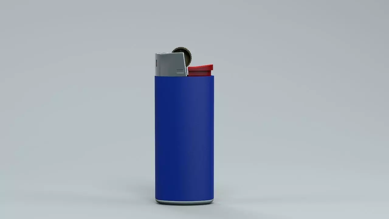 lighter Free 3D model
