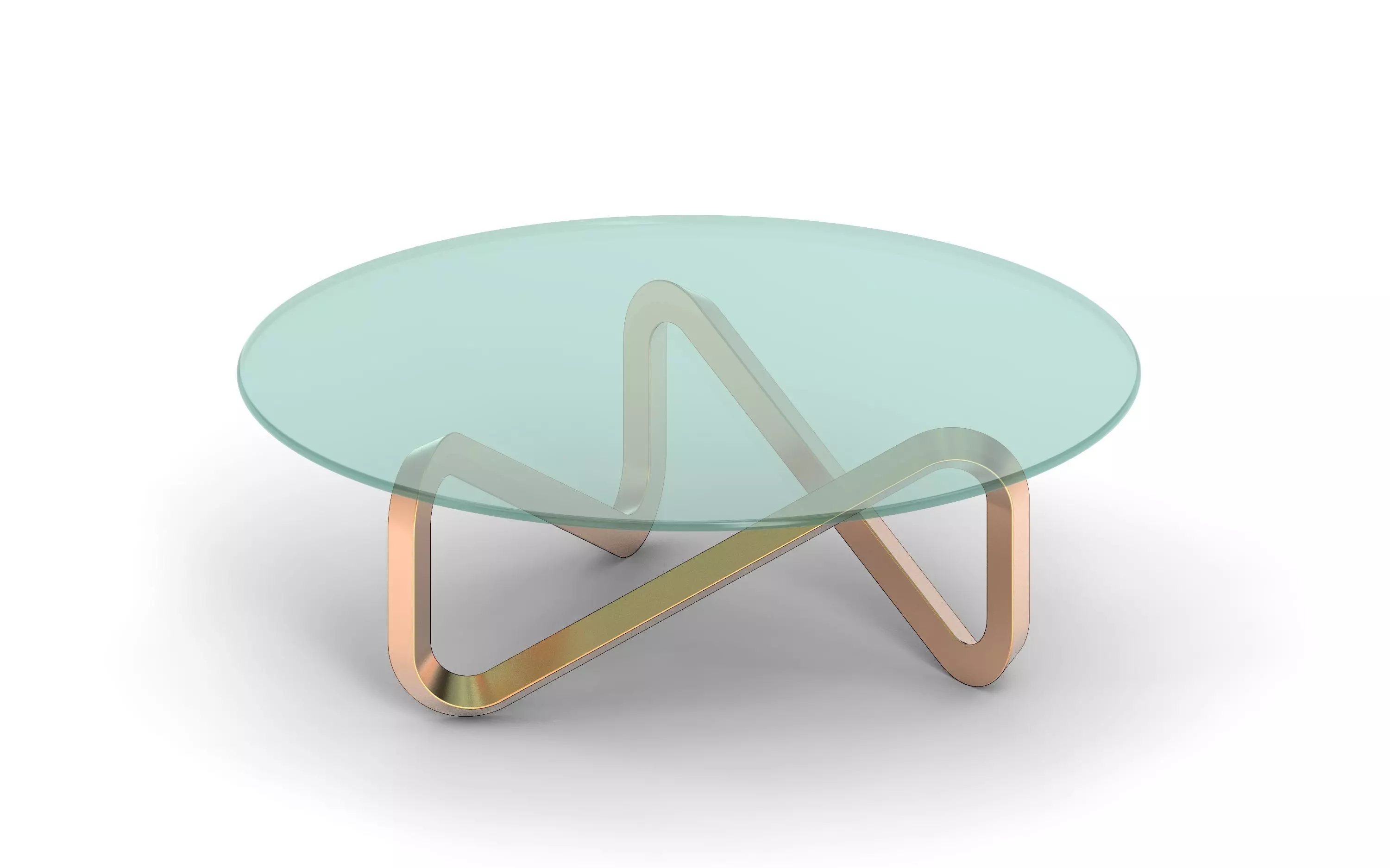 Coffee table 3D model_0