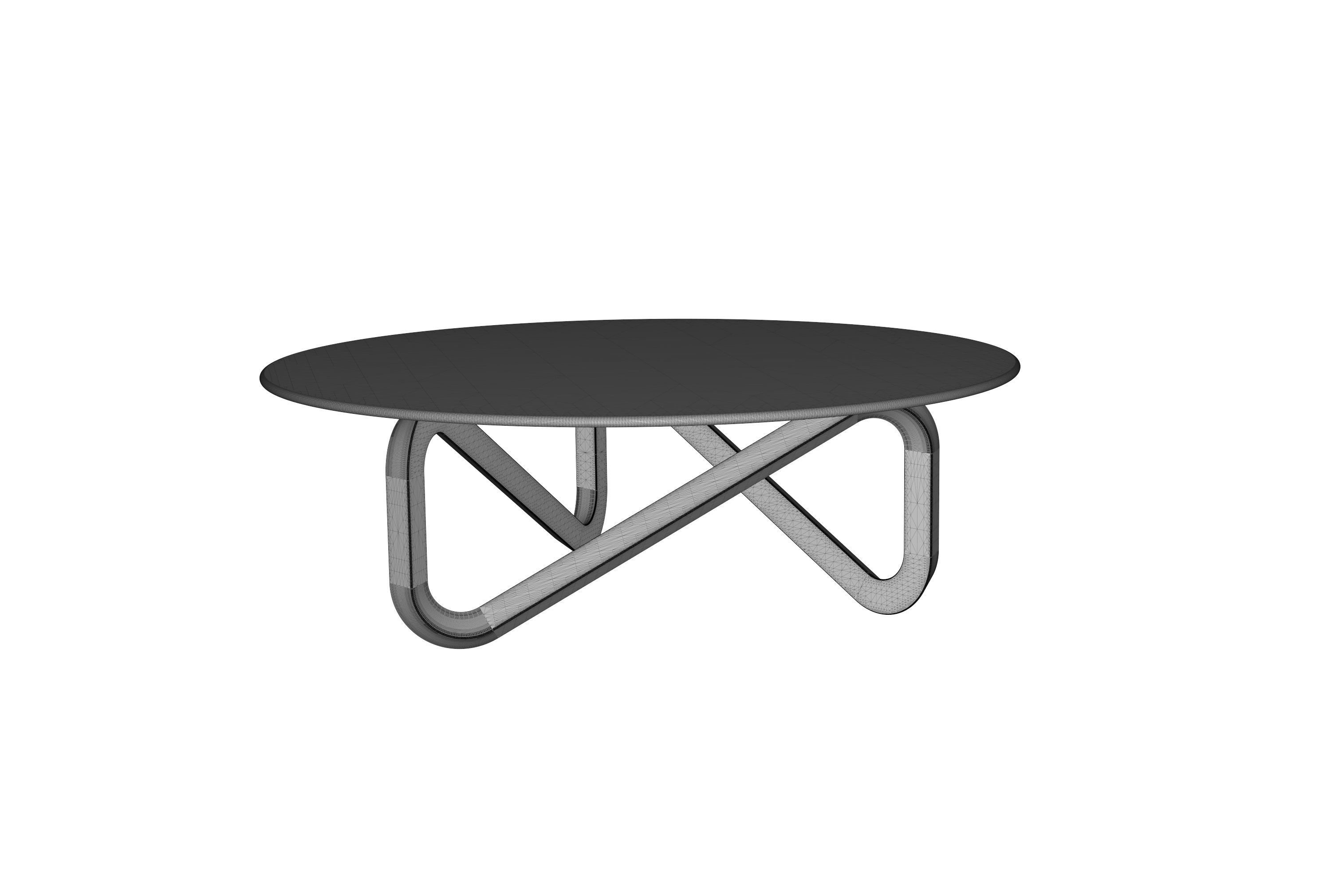Coffee table 3D model_2