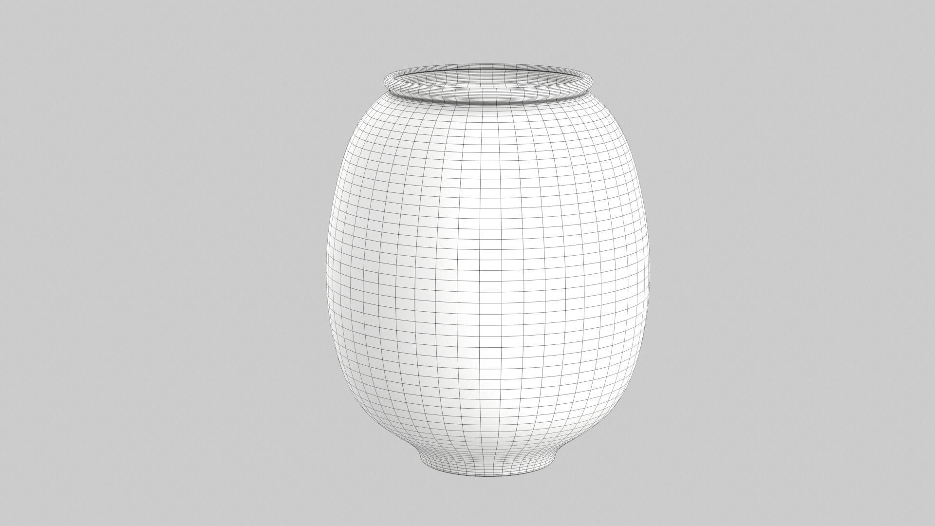 Clay Pot 3D model_6