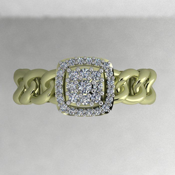 a modern ring 3D print model_17