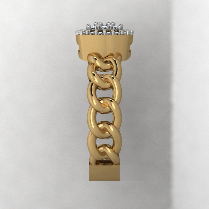 a modern ring 3D print model_3