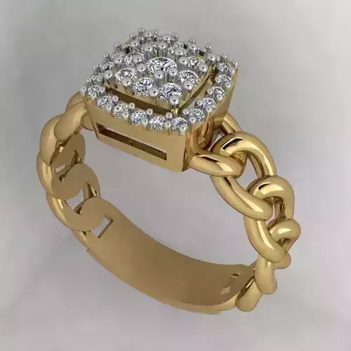 a modern ring